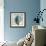 Hazy Grey Blue-Jace Grey-Framed Art Print displayed on a wall