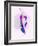 Hazy Purple Dream-NaxArt-Framed Art Print