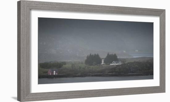 Hazy Shoreline-Laura Warren-Framed Giclee Print