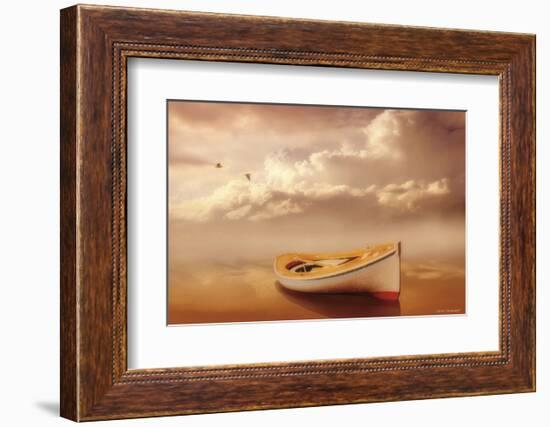 Hazy Summer Evening-Carlos Casamayor-Framed Art Print