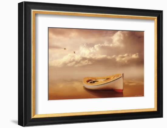 Hazy Summer Evening-Carlos Casamayor-Framed Art Print