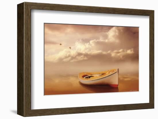 Hazy Summer Evening-Carlos Casamayor-Framed Art Print