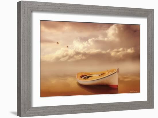 Hazy Summer Evening-Carlos Casamayor-Framed Giclee Print