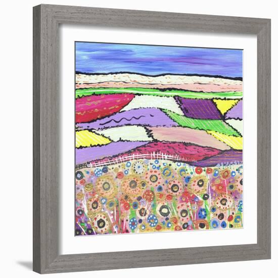 Hazy Sunny Afternoon-Caroline Duncan-Framed Giclee Print