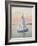 Hazy Sunsets - Sail-Aria Ellis-Framed Giclee Print