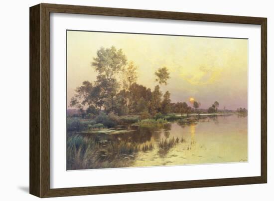 Hazy Sunshine-Albert Gabriel Rigolot-Framed Giclee Print