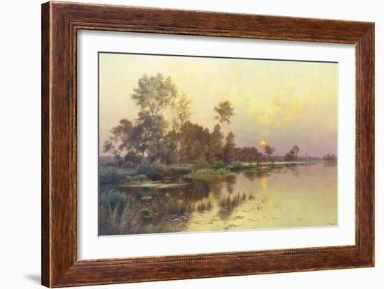 Hazy Sunshine-Albert Gabriel Rigolot-Framed Giclee Print