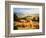 Hazy Tuscan Farm-S. Hinus-Framed Art Print