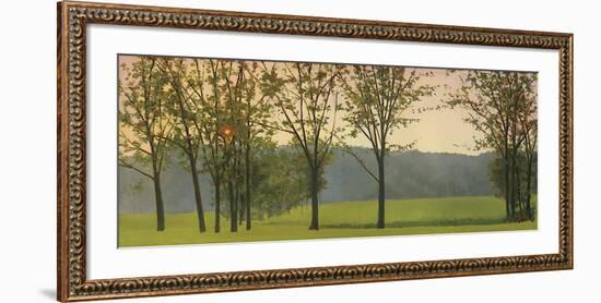 Hazy, Woodstock-Elissa Gore-Framed Giclee Print