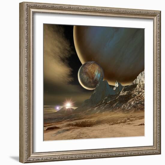 HD 188753 Planetary System-Detlev Van Ravenswaay-Framed Premium Photographic Print