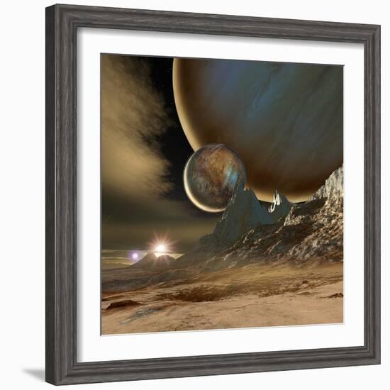 HD 188753 Planetary System-Detlev Van Ravenswaay-Framed Premium Photographic Print