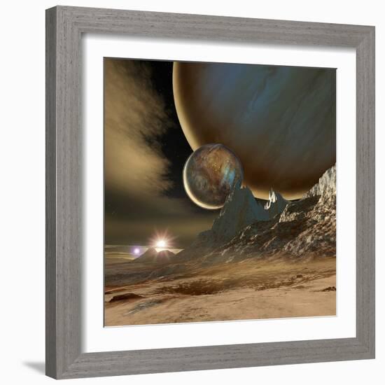 HD 188753 Planetary System-Detlev Van Ravenswaay-Framed Premium Photographic Print