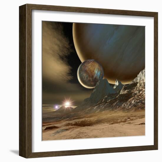 HD 188753 Planetary System-Detlev Van Ravenswaay-Framed Premium Photographic Print