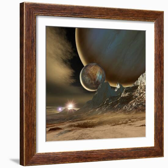 HD 188753 Planetary System-Detlev Van Ravenswaay-Framed Premium Photographic Print