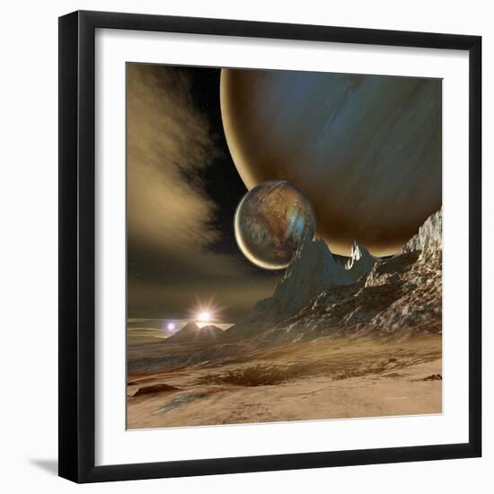 HD 188753 Planetary System-Detlev Van Ravenswaay-Framed Premium Photographic Print