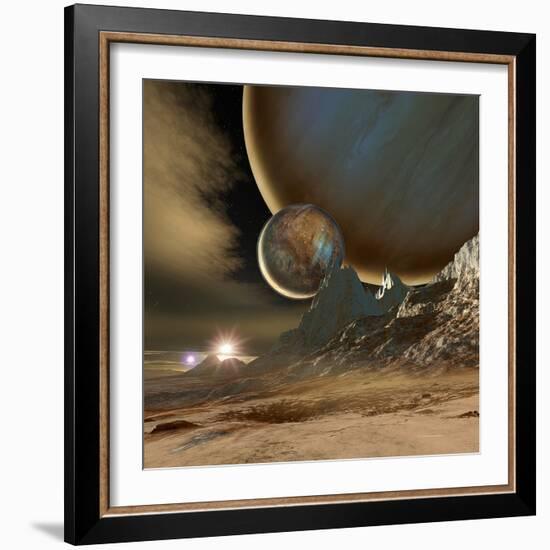 HD 188753 Planetary System-Detlev Van Ravenswaay-Framed Premium Photographic Print