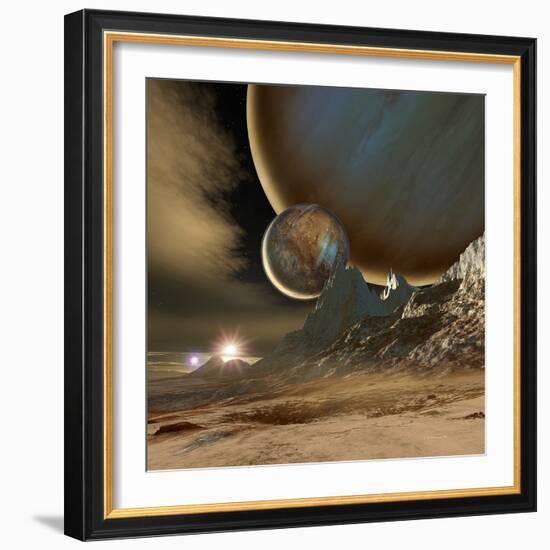 HD 188753 Planetary System-Detlev Van Ravenswaay-Framed Premium Photographic Print