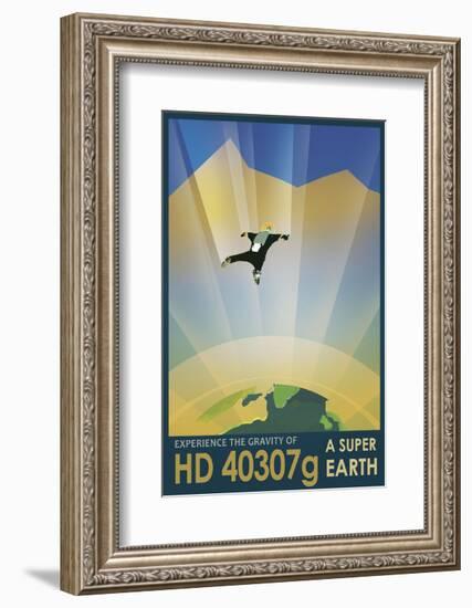 HD 40307g-Vintage Reproduction-Framed Art Print