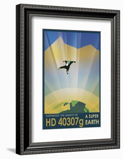 HD 40307g-Vintage Reproduction-Framed Art Print