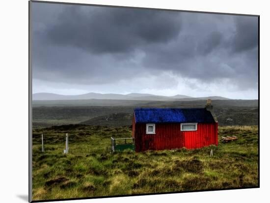 Hdr Image of a Croft, Hebrides, Scotland, UK-Nadia Isakova-Mounted Photographic Print