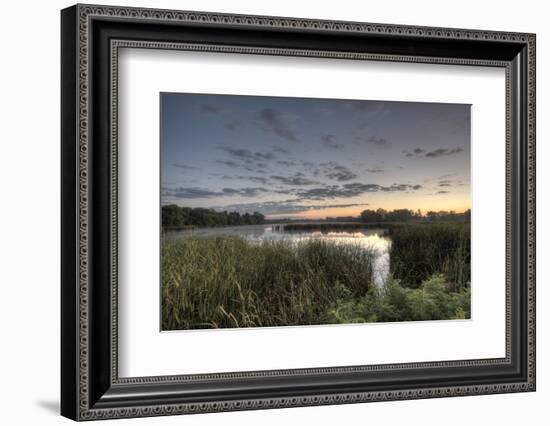 HDR of Lake Okoboji-dosecreative-Framed Photographic Print