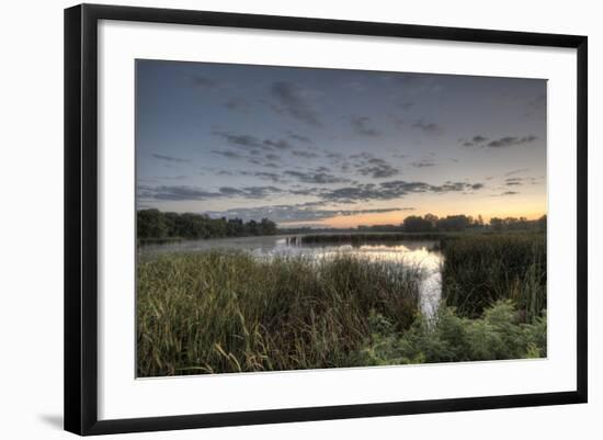 HDR of Lake Okoboji-dosecreative-Framed Photographic Print