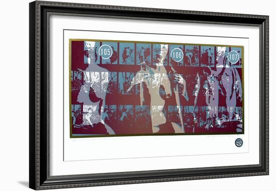 He Calls them Multiples-Cindy Wolsfeld-Framed Limited Edition