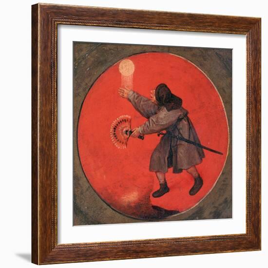 He Cannot Tolerate the Sun Shimmering in the Water, C1558-1560-Pieter Bruegel the Elder-Framed Giclee Print