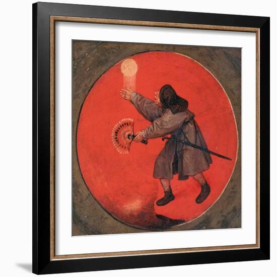 He Cannot Tolerate the Sun Shimmering in the Water, C1558-1560-Pieter Bruegel the Elder-Framed Giclee Print