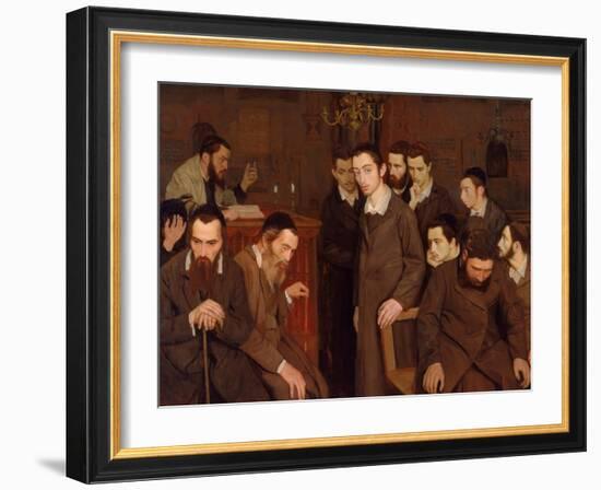 He Cast a Look and Went Mad, 1910-Maurycy Minkowski-Framed Giclee Print