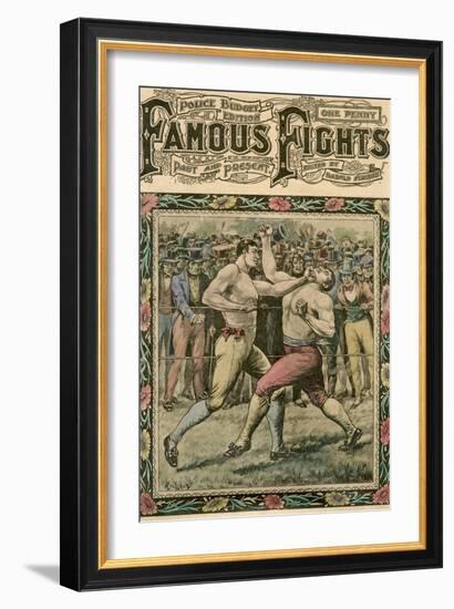 He Caught Tom a Smack under the Chin, Late 19th or Early 20th Century-Pugnis-Framed Giclee Print