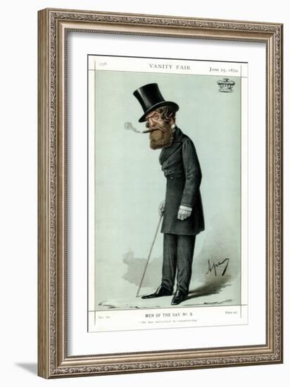 He Has Succeeded in Volunteering, Viscount Ranelagh, 1870-Carlo Pellegrini-Framed Giclee Print