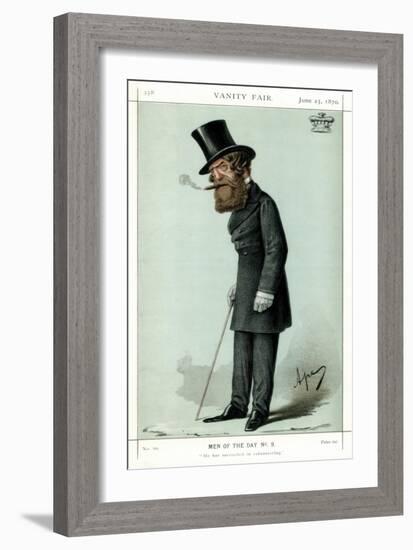 He Has Succeeded in Volunteering, Viscount Ranelagh, 1870-Carlo Pellegrini-Framed Giclee Print