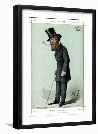 He Has Succeeded in Volunteering, Viscount Ranelagh, 1870-Carlo Pellegrini-Framed Giclee Print