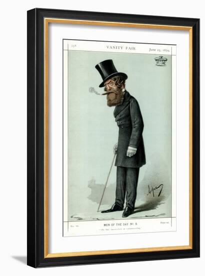 He Has Succeeded in Volunteering, Viscount Ranelagh, 1870-Carlo Pellegrini-Framed Giclee Print