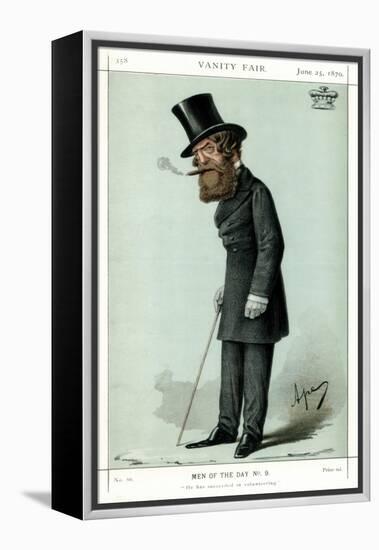 He Has Succeeded in Volunteering, Viscount Ranelagh, 1870-Carlo Pellegrini-Framed Premier Image Canvas