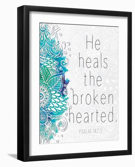He Heals-Kimberly Allen-Framed Art Print