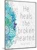 He Heals-Kimberly Allen-Mounted Art Print