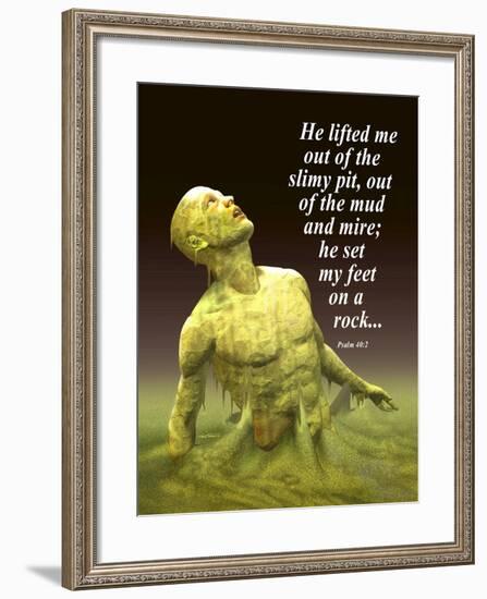 He Lifted Me-Nate Owens-Framed Giclee Print