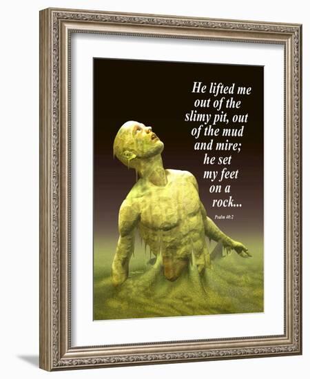 He Lifted Me-Nate Owens-Framed Giclee Print