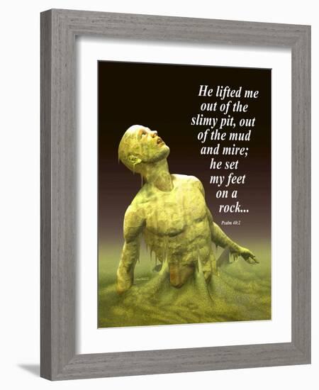 He Lifted Me-Nate Owens-Framed Giclee Print