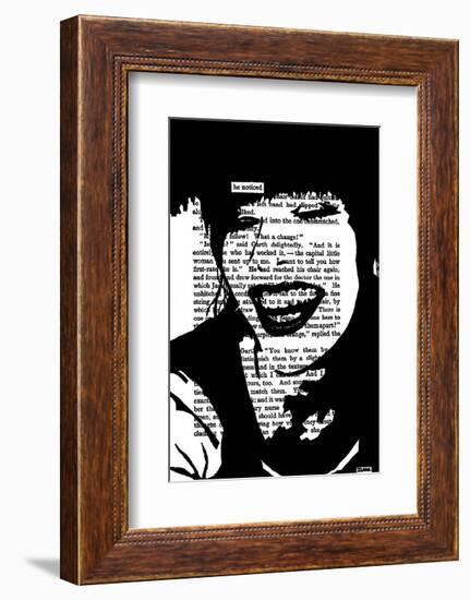 He Noticed-John Clark-Framed Art Print