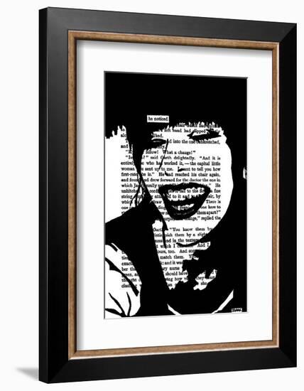 He Noticed-John Clark-Framed Art Print