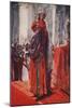 He Reached the Altar Where the Crown Lay: Lifting it He Placed it Upon His Head-Arthur C. Michael-Mounted Giclee Print