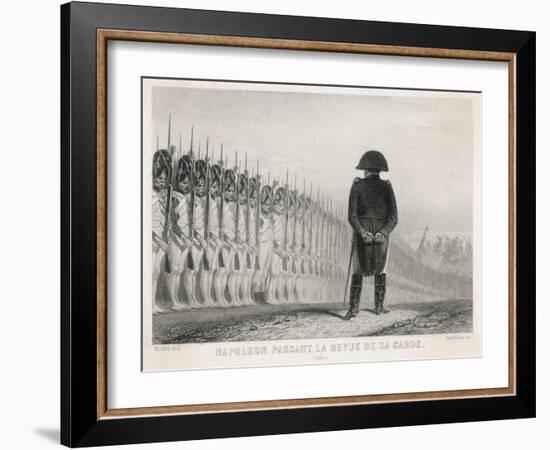 He Reviews the Imperial Guard-Audibran-Framed Art Print