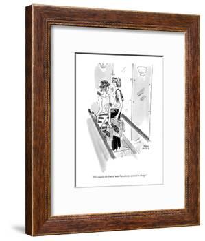 "He's exactly the kind of man I've always wanted to change." - New Yorker Cartoon-Marisa Acocella Marchetto-Framed Premium Giclee Print