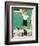 He’s Going to Be Taller Than Dad (or Boy Measuring Himself on Wall)-Norman Rockwell-Framed Giclee Print