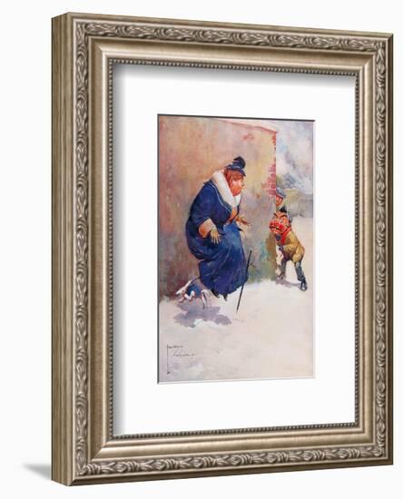 He's Got my Kite!-Lawson Wood-Framed Premium Giclee Print