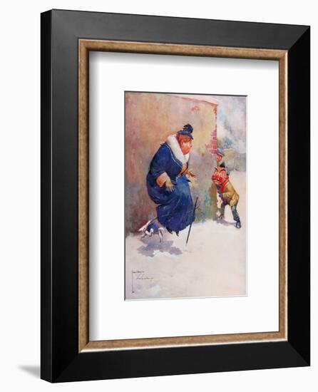 He's Got my Kite!-Lawson Wood-Framed Premium Giclee Print