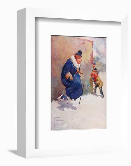 He's Got my Kite!-Lawson Wood-Framed Premium Giclee Print